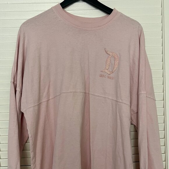 Disneyland Resort Spirit Jersey Light Pink Glitter - Picture 1 of 4